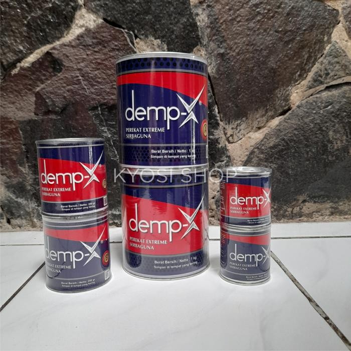 

Lem Perekat Extreme Serbaguna DempX DEMPX 2KG Basah Dalam Air