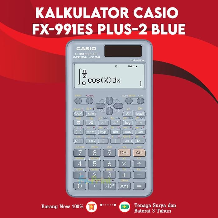 

Kalkulator Casio fx991ES plus2 Calculator Scientific Kalkulator Ilah Standar fx991ES PLUS2 Pink