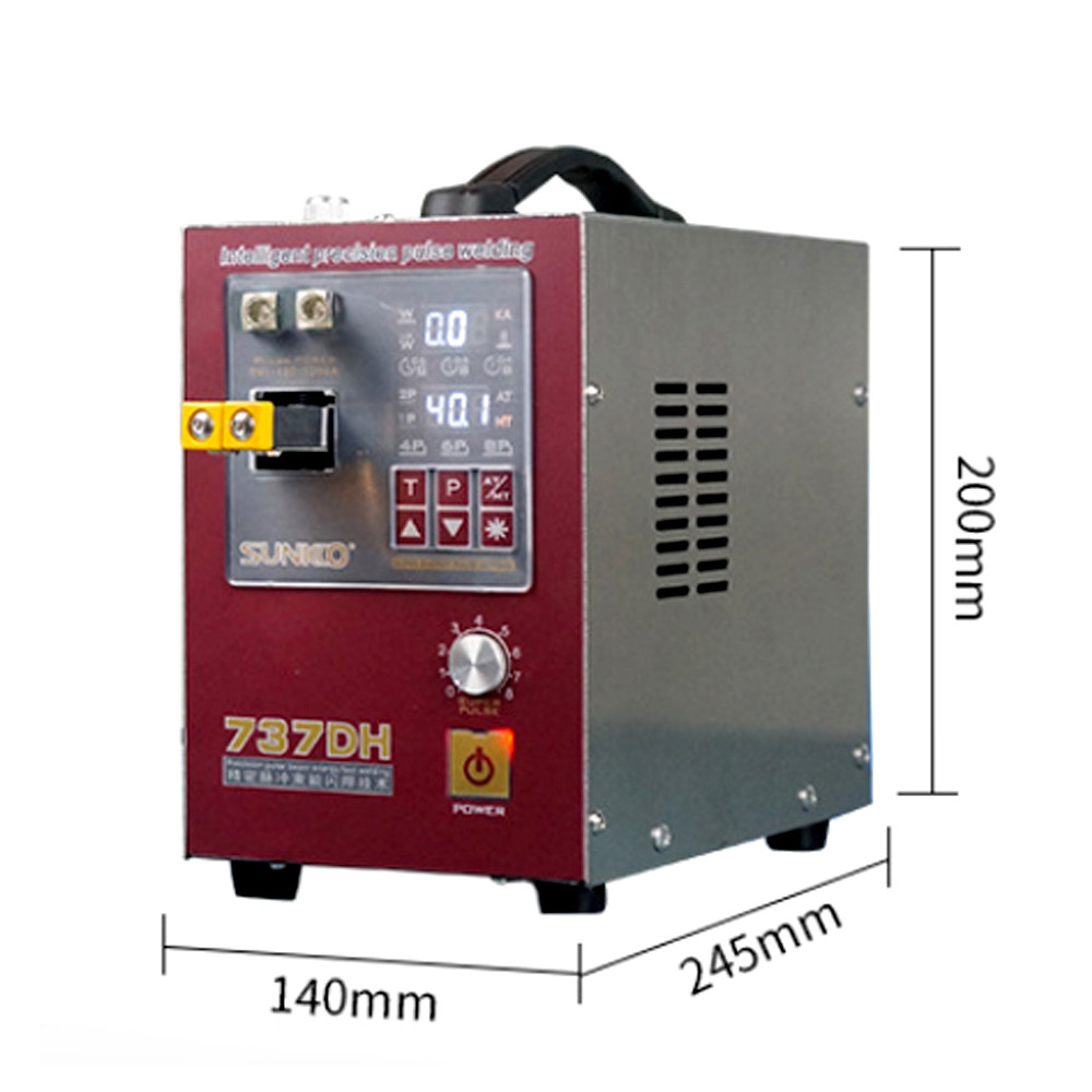 JUAL  SUNKKO 737DH Spot Welding Machine 4.3KW High Power 18650 Spot Welder Battery Welding Nickel st