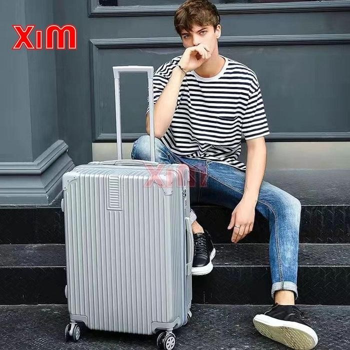 Xim_KoperA916 Kapasitas Besar Polo 20/24/26 Inch Wanita 12/14 Inch Tahan Air Dan Benturan Kabin