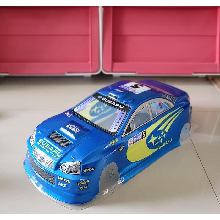 Body Rc Rally Subaru 2005 Skala 1/10