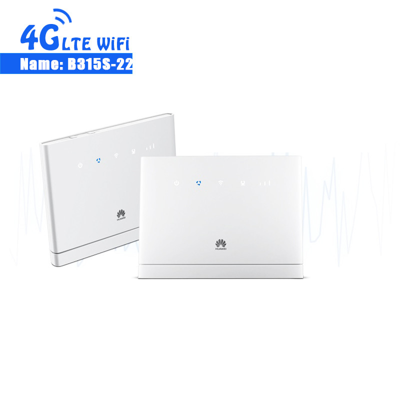 Unlocked New Huawei B315 Router B315S-22 3G 4G LTE CPE Router Wireless Mobile WiFi with Antenna