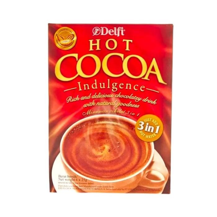

Delfi Hot Cocoa Indugence Bundle 8 Renceng / Minuman Cokelat Coklat Bubuk (1 Karton)