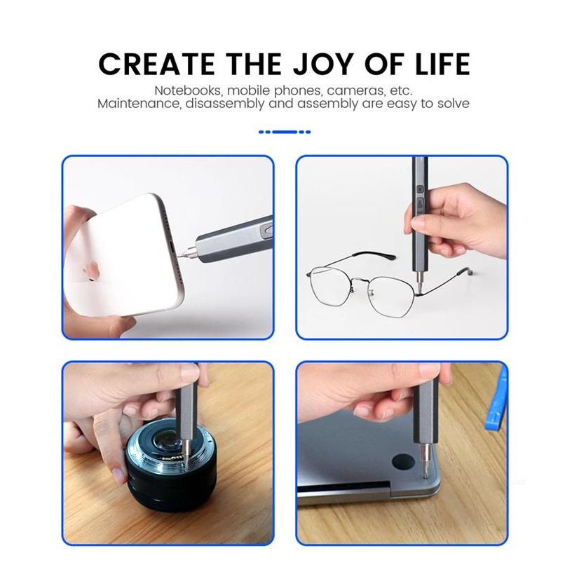 Terpopuler Set Obeng Mini Servis Elektrik Reparasi Elektronik Jam Tangan Kacamata Hp Laptop Portable