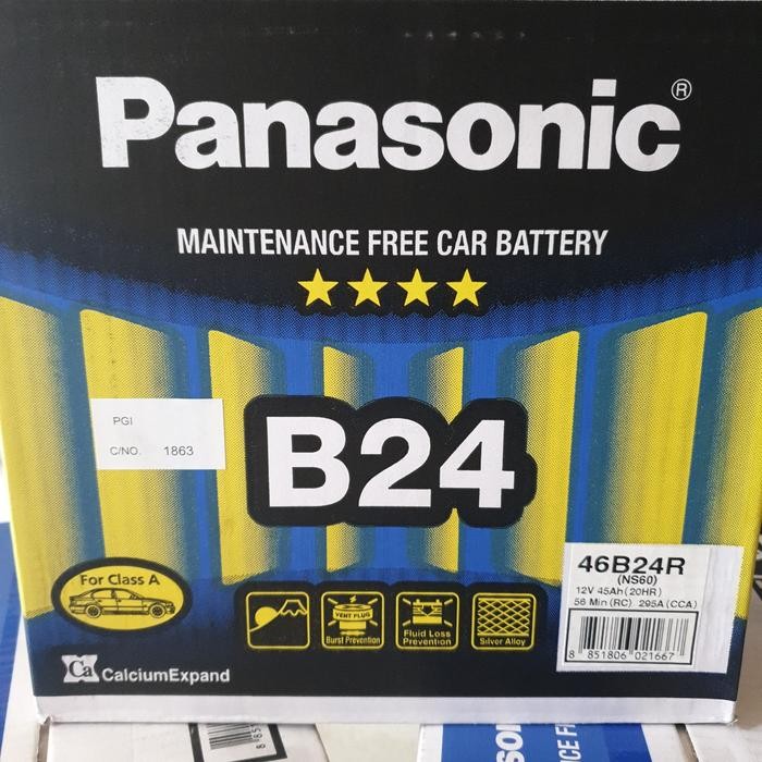 Diskon Aki Mobil Panasonic Mf Ns60 45Ah