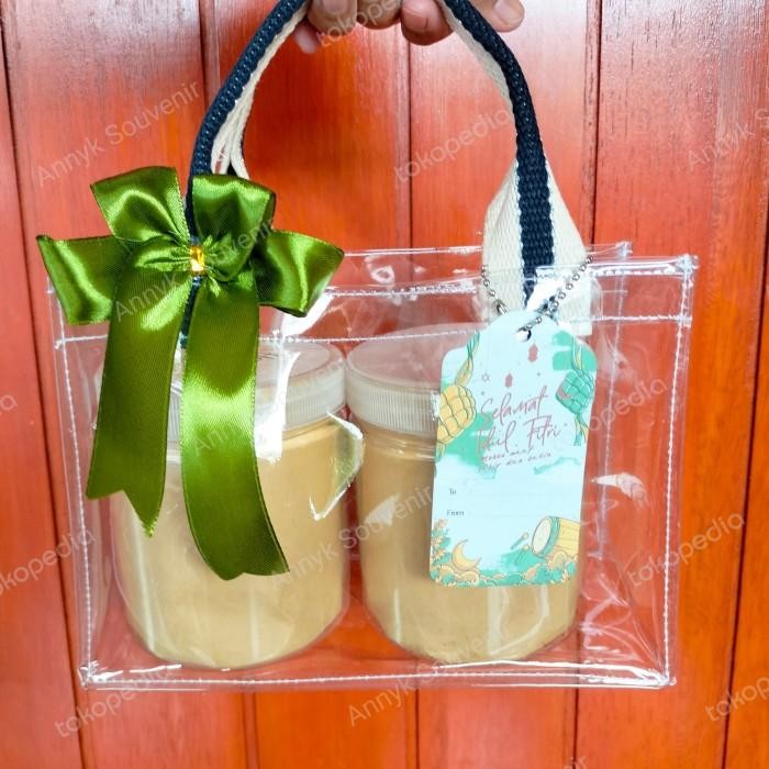 (Expert) tas mika hampers kue kering transparan
