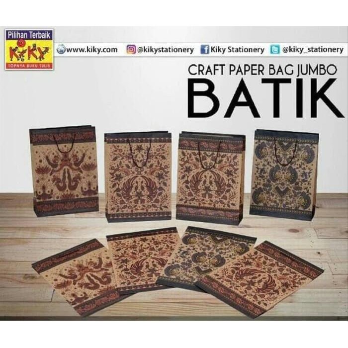 (Expert) Paper Bag Kraft Jumbo Batik