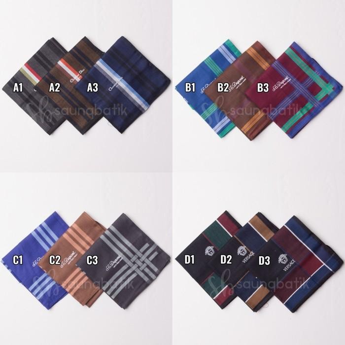 (Expert) Sapu tangan pria / saputangan pria katun / handkerchief