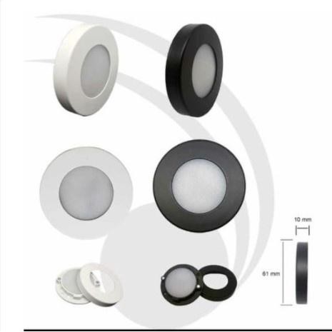 (Expert) Lampu Led Panel Downlight Tempel Outbow Bulat 3 Watt 3W