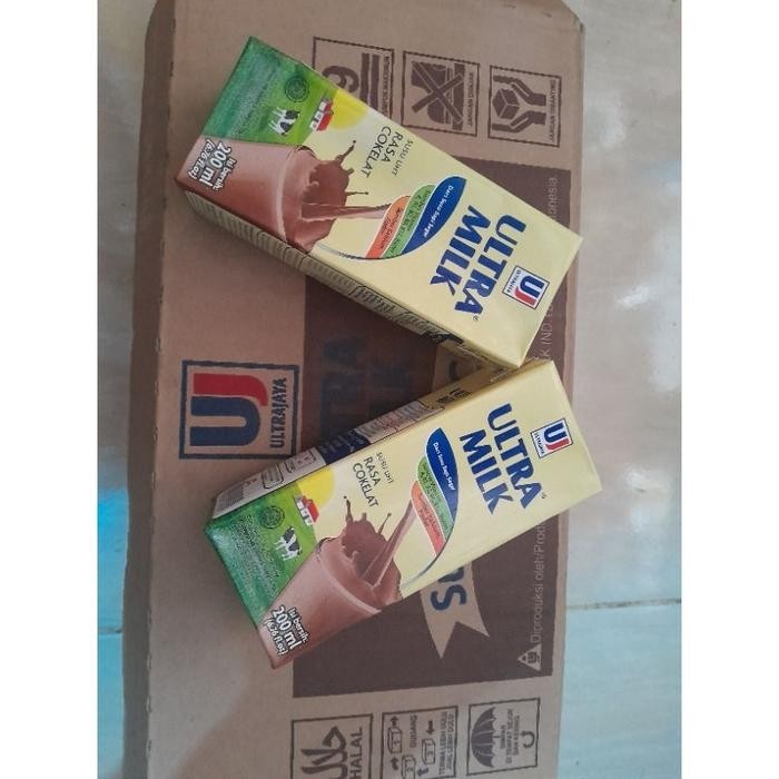 

(Expert) Susu Ultra milk 1 dus coklat ukuran 200ml isi 24 pcs ( khusus / )