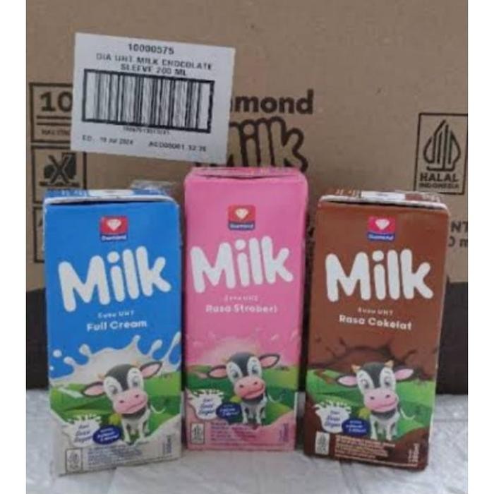 

(Expert) Diamond milk uht 200ml isi 24