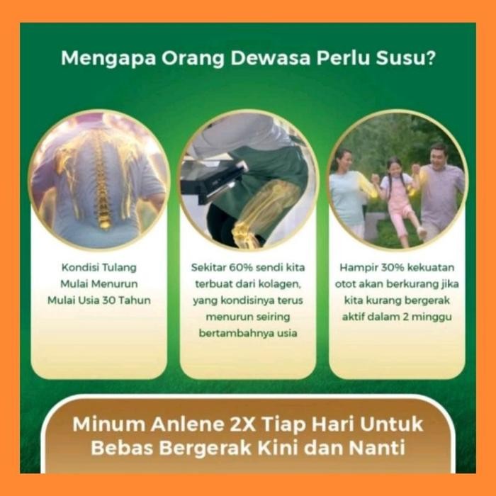 

(Expert) Anlene Gold 5X Susu Bubuk Dewasa 600gr Tulang Dan Sendi