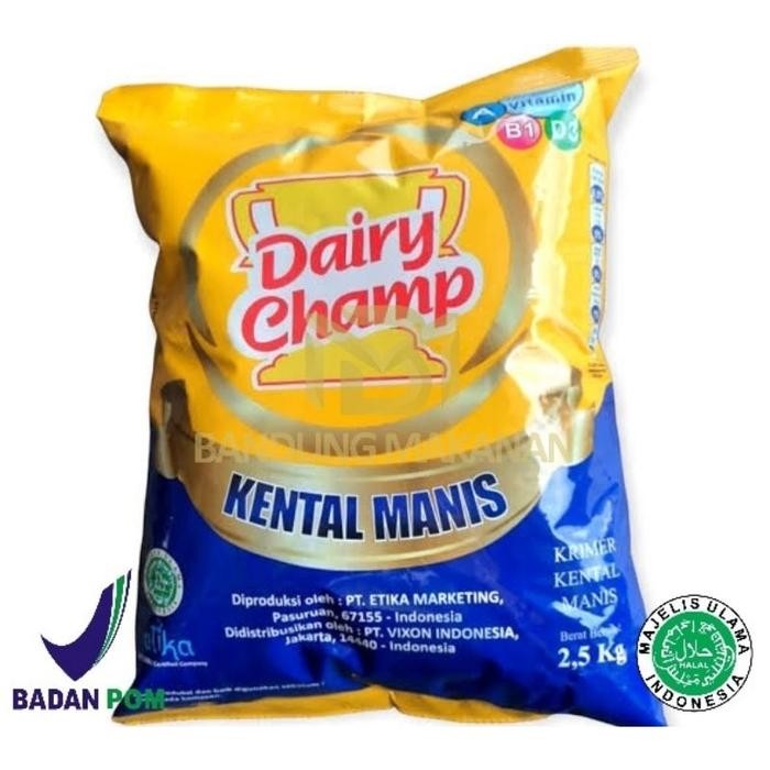 

(Expert) DAIRY CHAMP KENTAL MANIS BANTAL SKM - 2.5kg