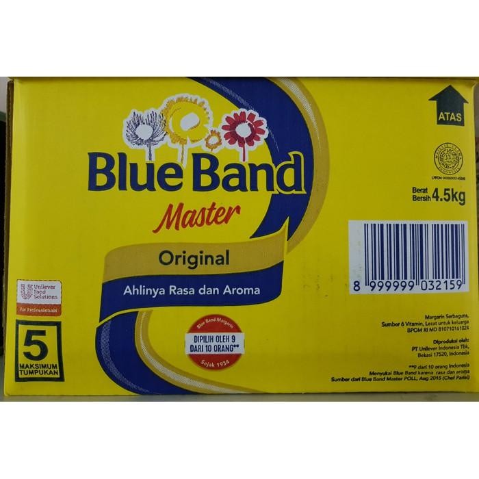 

(Expert) Blueband Master 4.5kg / Margarin Blue Band Master 4.5kg ( repack ) 1kg