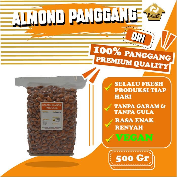 

(Expert) KACANG ALMOND PANGGANG 500GR