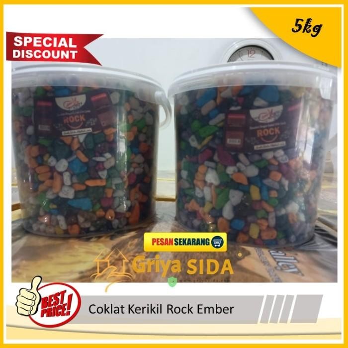 

(Expert) Coklat Kerikil Turki Premium 1kg Coklat Batu Arab Stone Chocolate ROCK