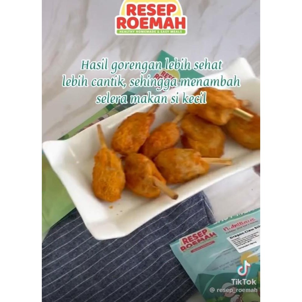 

(Expert) Resep Roemah Dragon Claw Stick / Stik Kaki Naga / Kids Food / No MSG