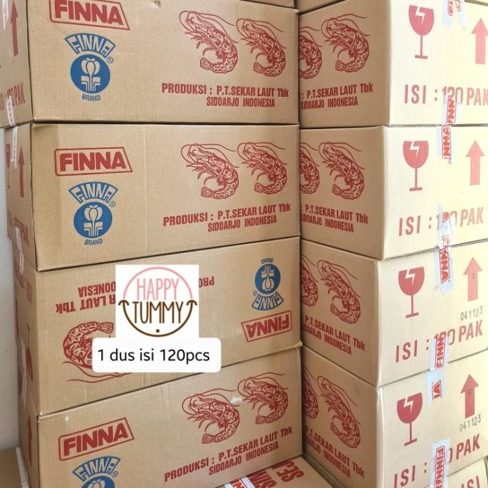 

(Expert) Finna kerupuk 1dus isi 120pcs udang siap makan resto katering