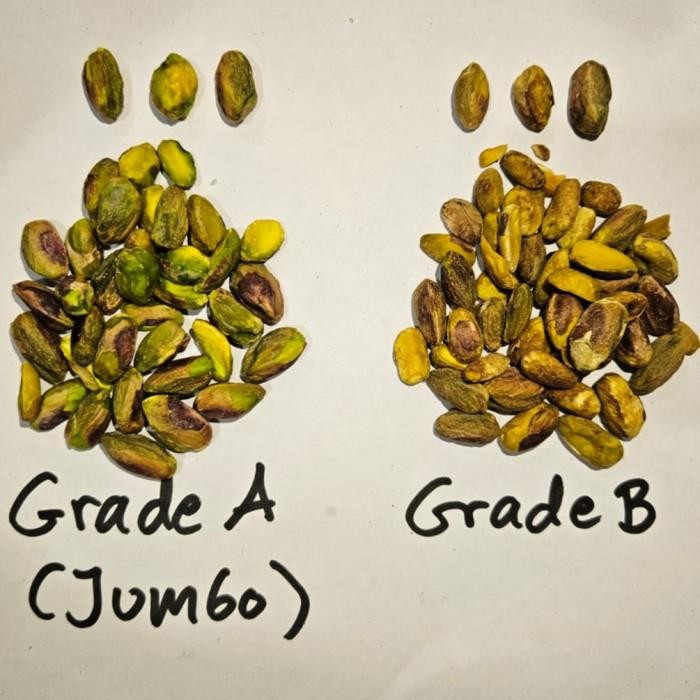 

(Expert) 1kg Pistachio Whole Kernels US Extra no. 1 RAW No Shell Kacang