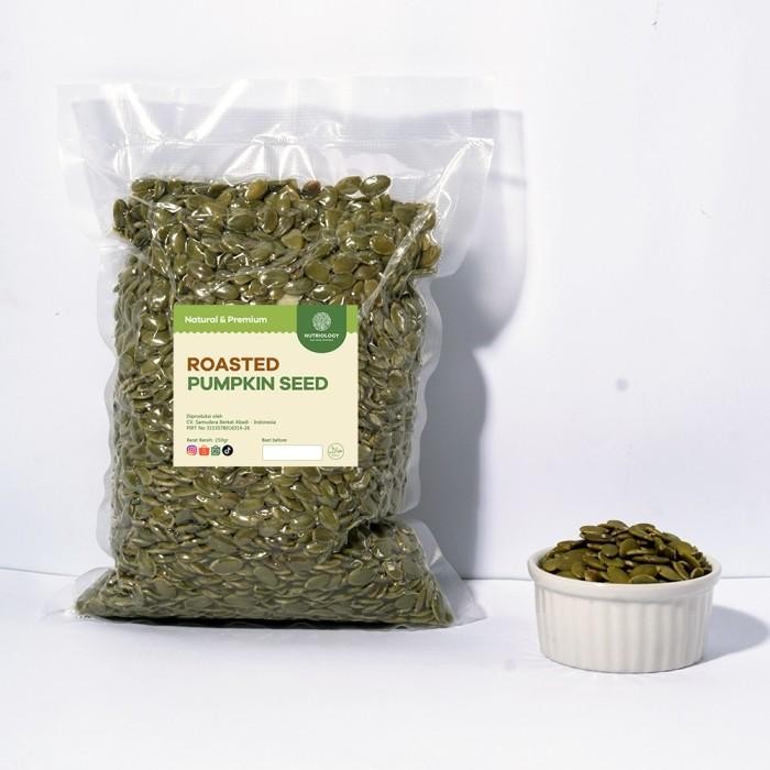 

(Expert) Pumpkin Seed panggang 250 gr Kuaci Biji Labu roasted Natural Premium