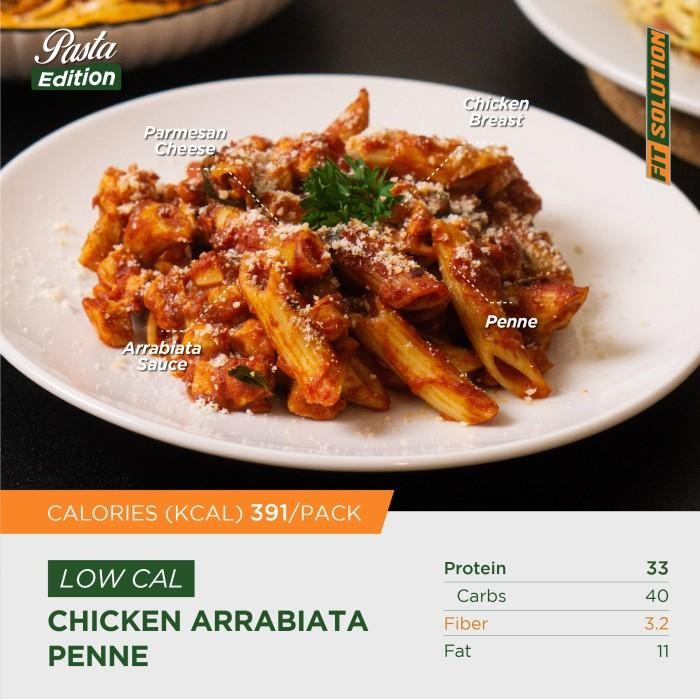 

(Expert) LOW CAL Chicken Arrabiata Penne Prep Meal Diet Catering Ready to Eat