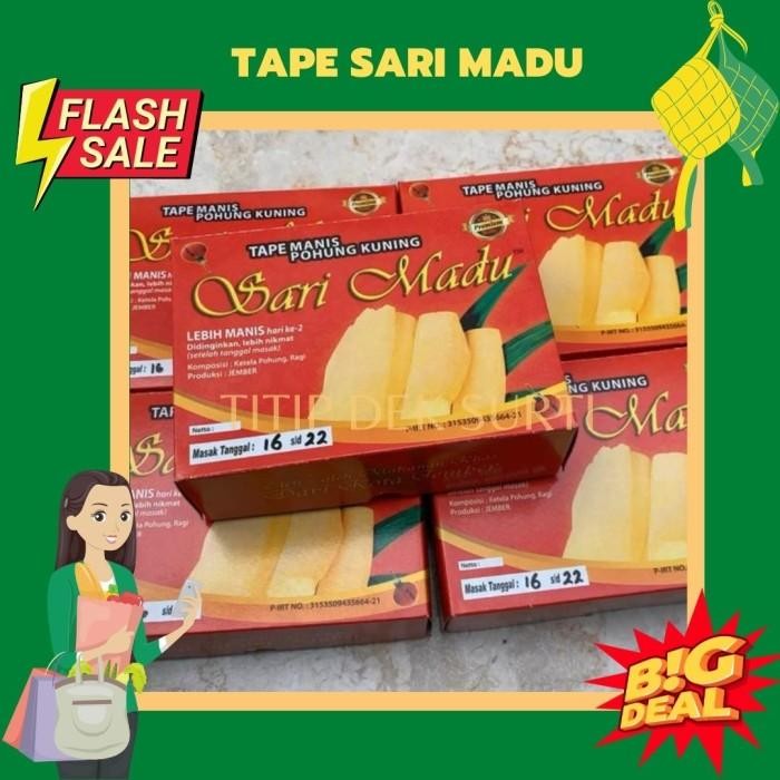 

(Expert) (TERMURAH) Tape Sari Madu Khas Jember 600gr