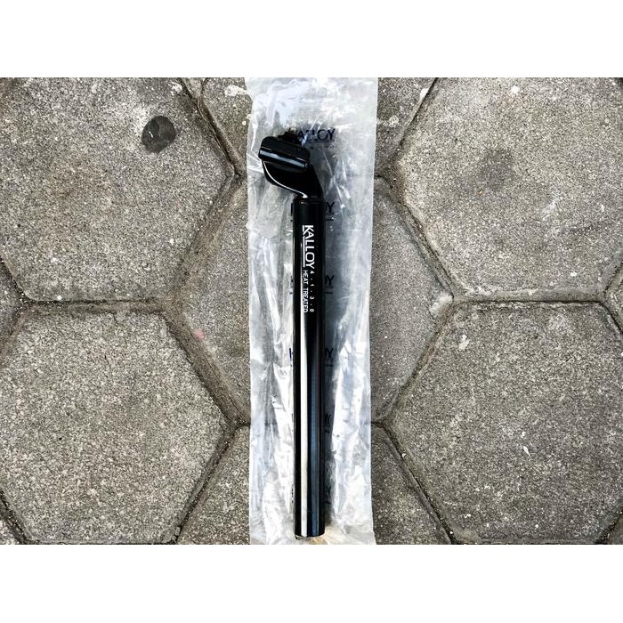 SEATPOST 26.4 26,4 264 26 4 KALLOY CROMOLY ORIGINAL BLACK HITAM NOS