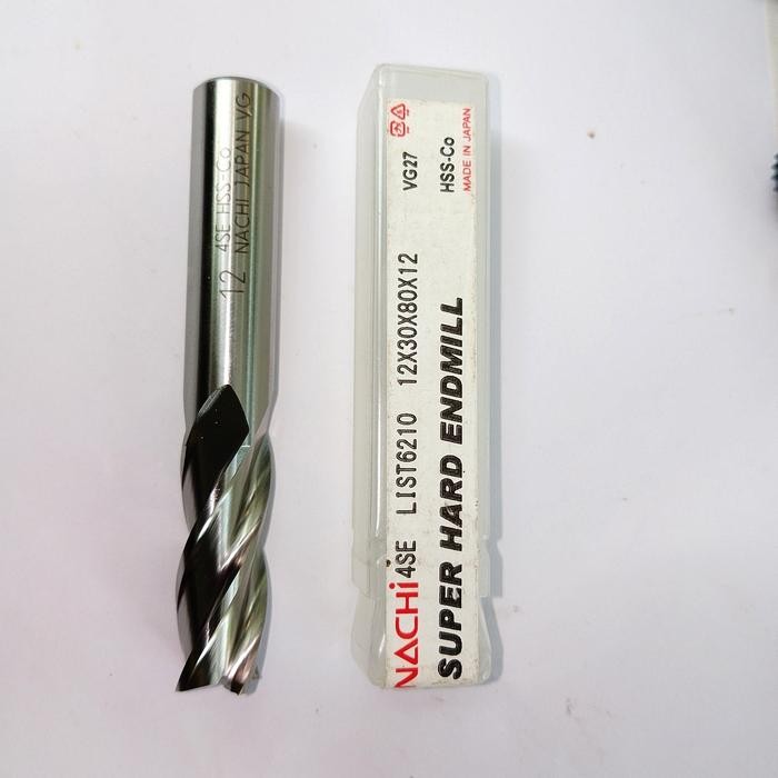 READY Endmill Nachi 12mm Flute 4 Nachi endmill 12mm 4flute