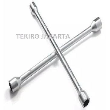 dt KUNCI RODA PALANG 4 WAY TEKIRO - KUNCI RODA MOBIL TEKIRO