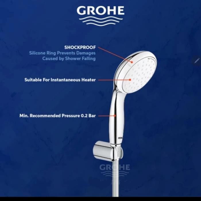 SHOWER MANDI GROHE TEMPESTA 100 2 SPRAYS