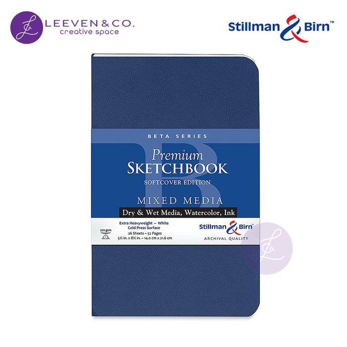 

Stillman & Birn 270Gsm Sketchbook Softcover A5 (5 X 8 Inch) Portrait