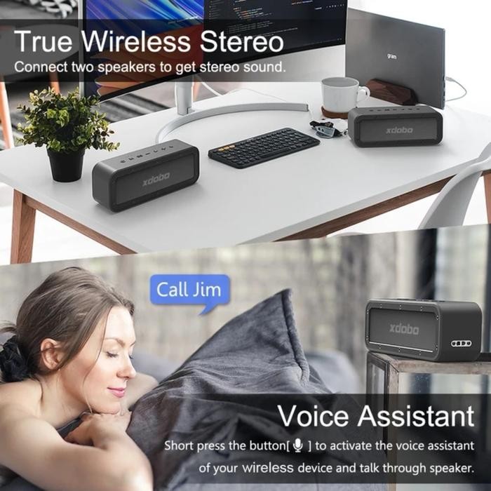 Original Xdobo Wake 1983 40W Portable Audio Speaker Bluetooth Pasti Diskon