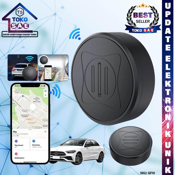 Mini GPS GF10 Alat Pelacak Lokasi Tracking Location Dan Rekam Suara Voice Recorder Real Time Kendali