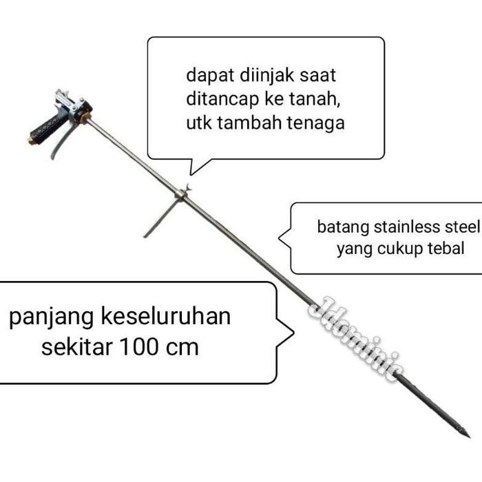 ALAT STIK PENYUNTIK SUNTIK PUPUK CAIR TANCAP KE AKAR TANAMAN TUMBUHAN STICK SEMPROTAN SEMPROT RAYAP