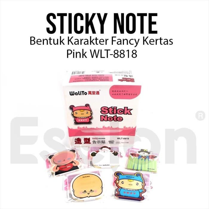

(Expert) 1pc Stick Notes Kertas bentuk Fancy / Sticky Notes Kertas Walito