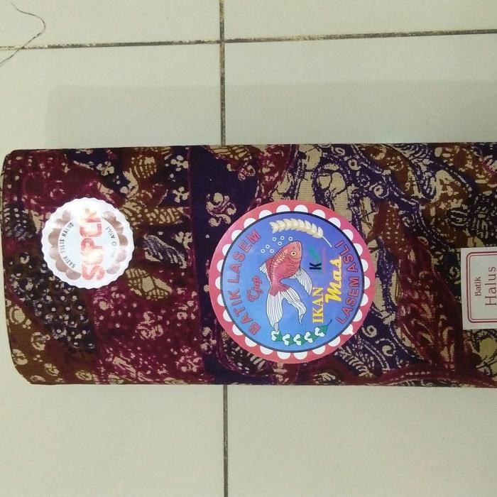 Sarung Lasem Wanita Batik Lasem Cap Ikan Mas berkualitas