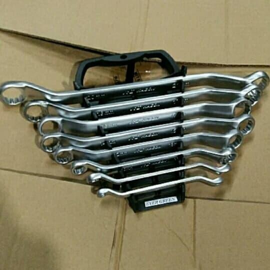 Kunci Ring Set 8 pcs Chrome Vanadium