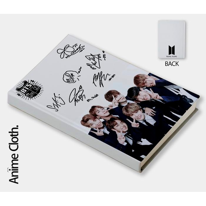 

Notebook Kpop Bts Sign Korea Custom Buku Catatan Agenda Planner Kampus