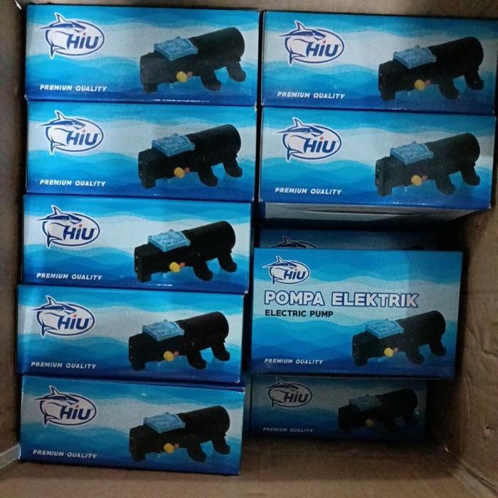 (Expert) pompa air dc 12 volt 5 LPM HIU soket soket