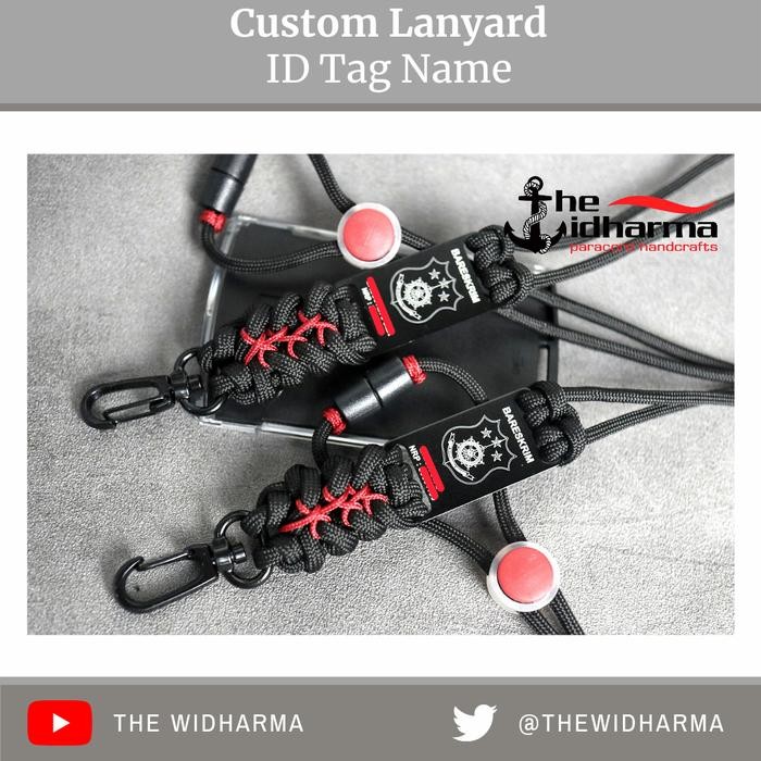 

LANYARD CUSTOM ID TAG NAME MILITER, POLISI, TNI, KOMUNITAS CLUB GRAFIR
