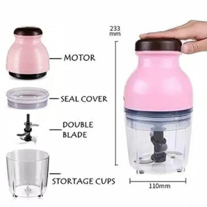 Blender Capsule Cutter Quatre Blender Bentuk Kapsul Serbaguna Pasti Ori