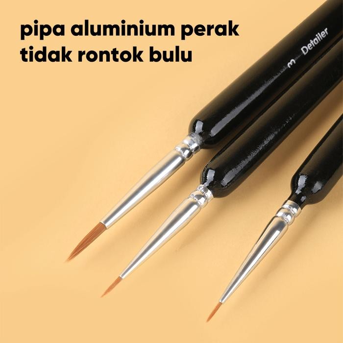 

Promo Giorgione Kuas Detail Untuk Melukis Nylon Detail Paint Brushes 8Pcs/Set G-Dt08 Tbk