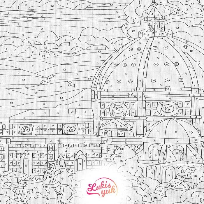 

Promo Renaissance Architecture - Paint By Numbers - 35X25Cm - By Lukisyuk Terjamin