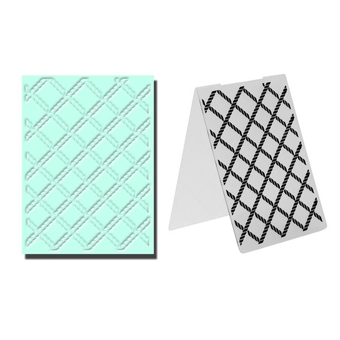 

LATTICE PATTERN EMBOSSING FOLDER KODE 1059