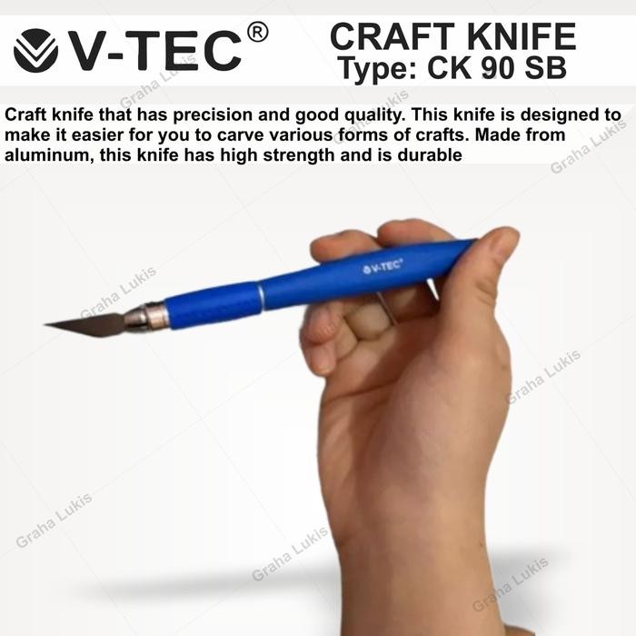 

V-TEC CRAFT KNIFE CK 90 SB KODE 91