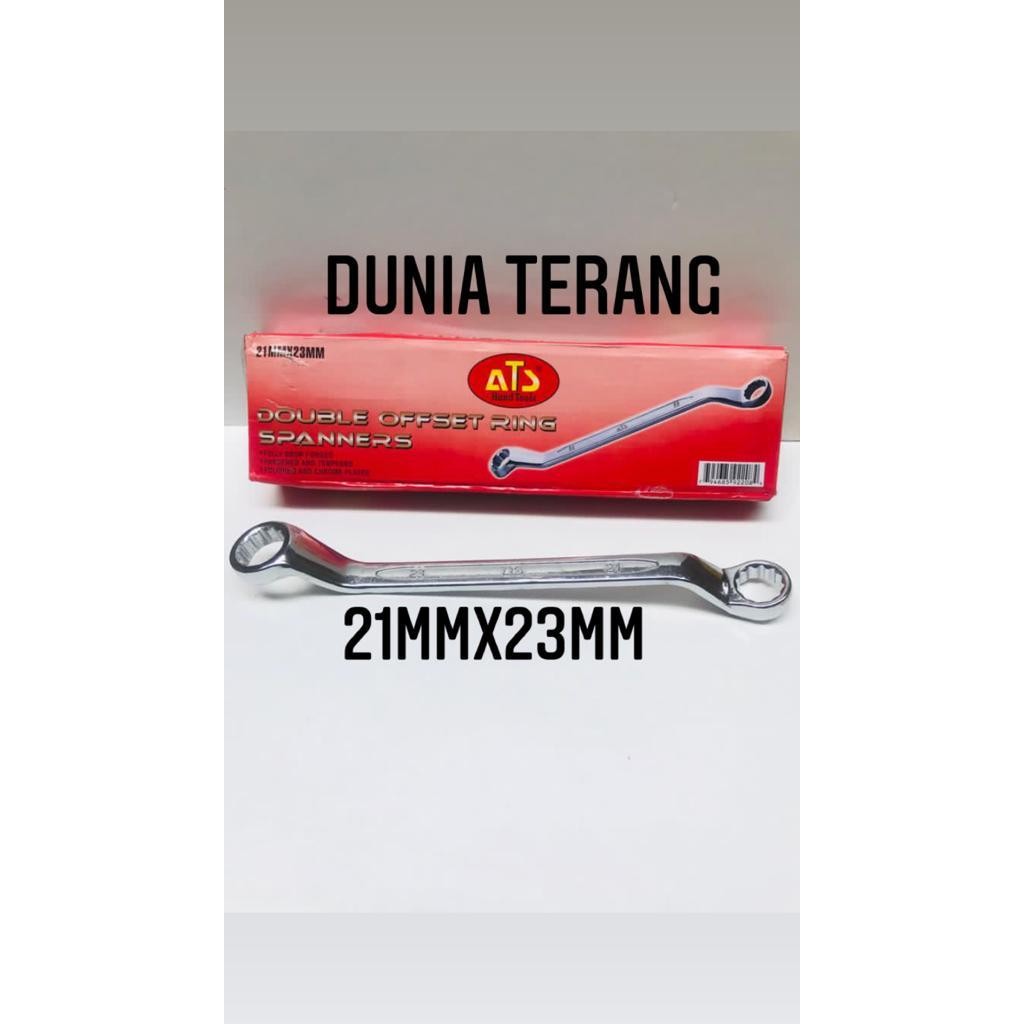 Kunci Ring ATS 21X23MM - Kunci Ring Ring 21 mm 23 mm 21x23