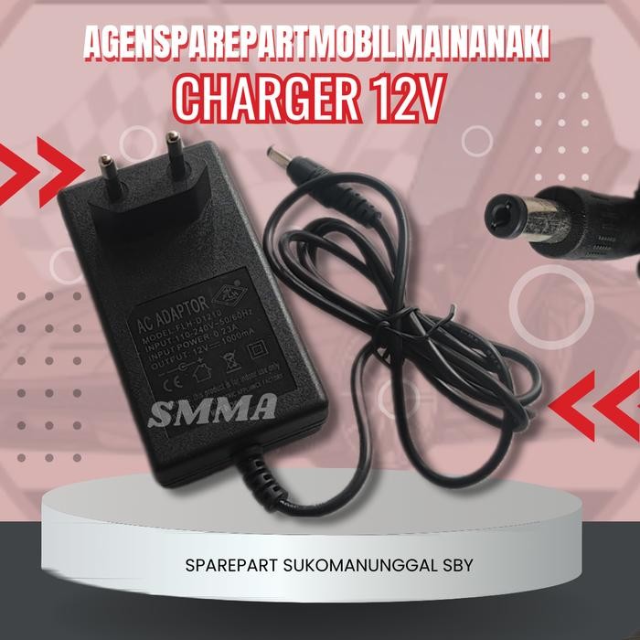 Charger Cas Ces Mobil Motor Mainan Aki 6Volt/12Volt