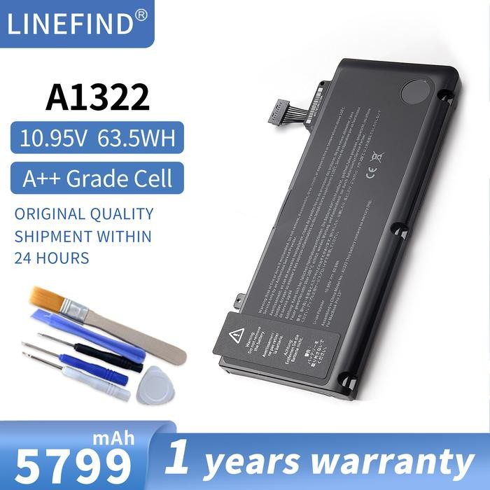A1322 A1278 Laptop Battery For Apple MacBook Pro 13" 2009 2010 2011 2012 MB991LL/A MB990LL/A MB990J/