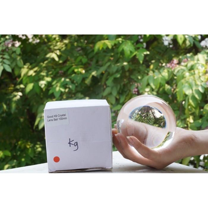 [Expret] Lens Ball K9 Glass Crystal 100mm 10cm - Bola Kristal 100 mm 10 cm