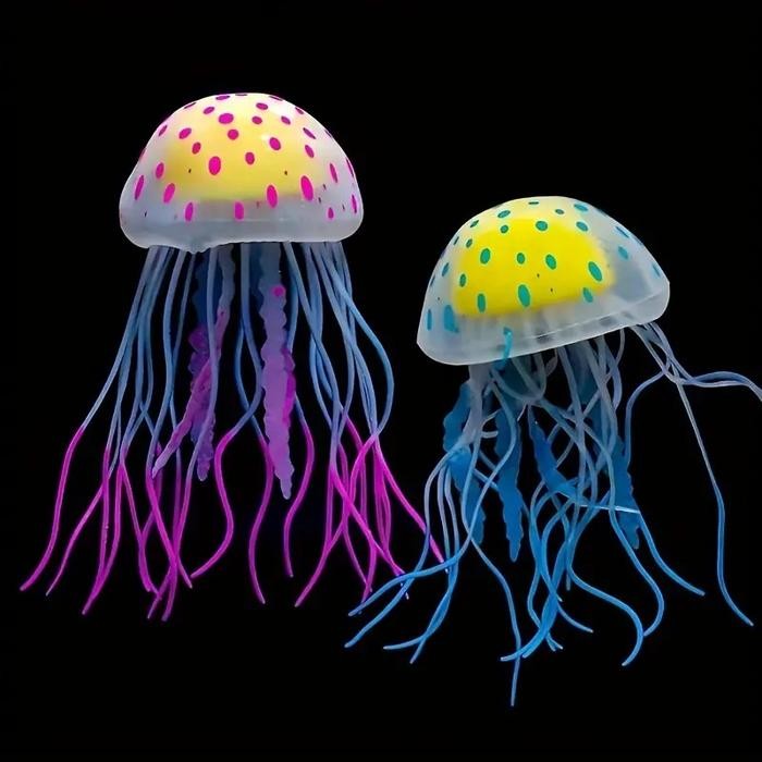 3D ubur ubur aquarium, ubur ubur 3D, ubur ubur aquarium, jelly fish aquarium, hiasan aquarium ubur